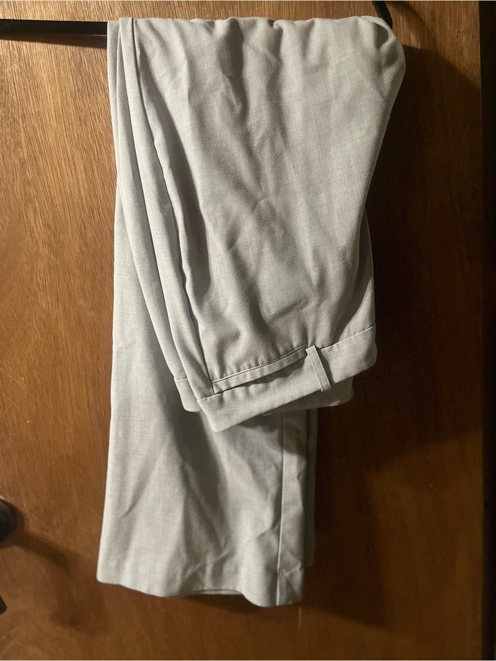 Women  Gray Dress Pants - Classic Tailored Fit
